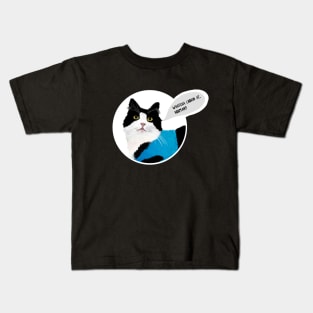 Whatcha lookin at, hooman? Kids T-Shirt